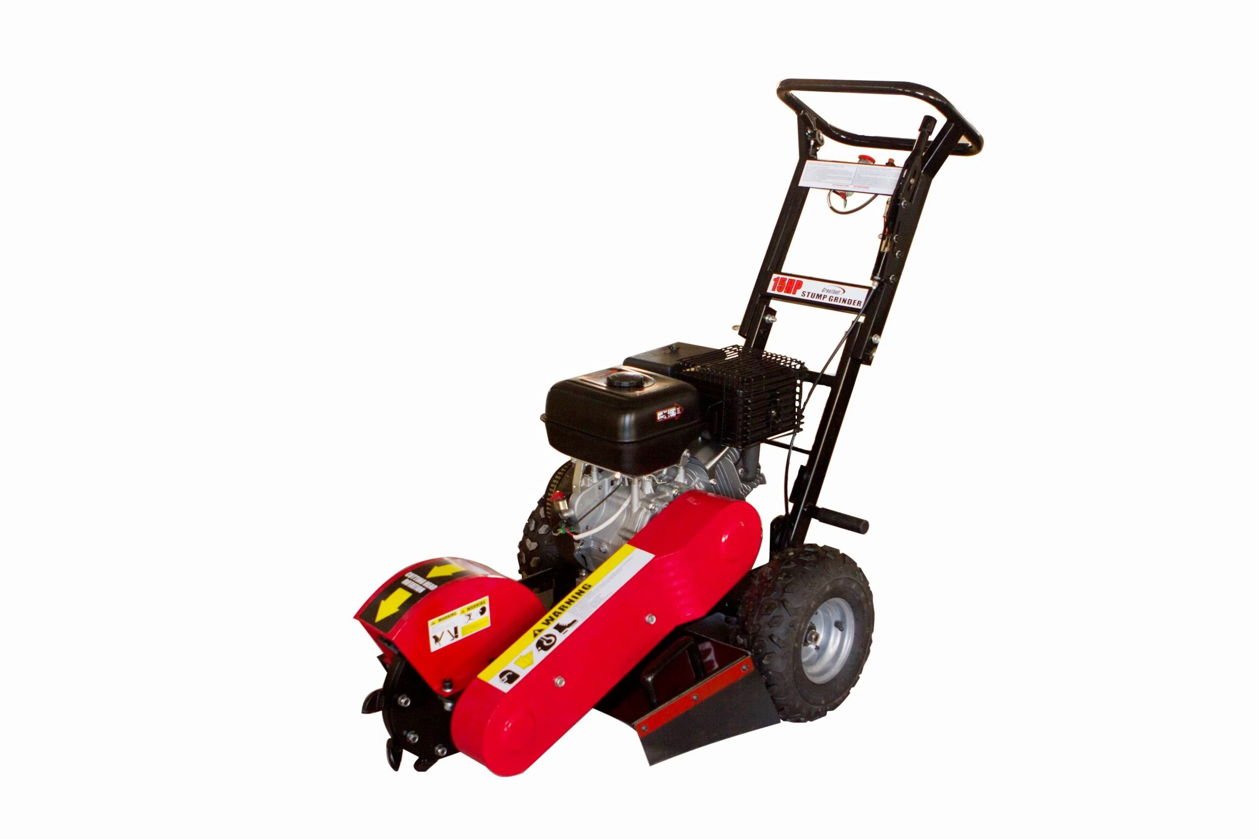 CE Approved 15HP  Petrol  Recoil Engine Stump Nibbler Stump Grinder for Tree Root