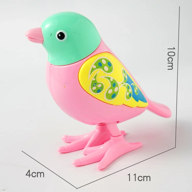 2023 оптовая продажа заводная Летающая Птица на цепочке прыгающая птица Весенняя игрушка для птиц поворотная