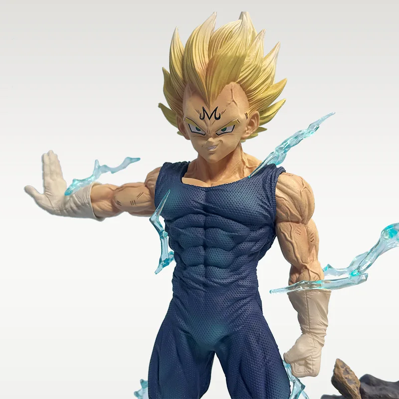 Figurine Majin Vegeta Dragon Ball Z 23cm - Arc Buu, PVC, édition 2024, Pour Collectionneurs