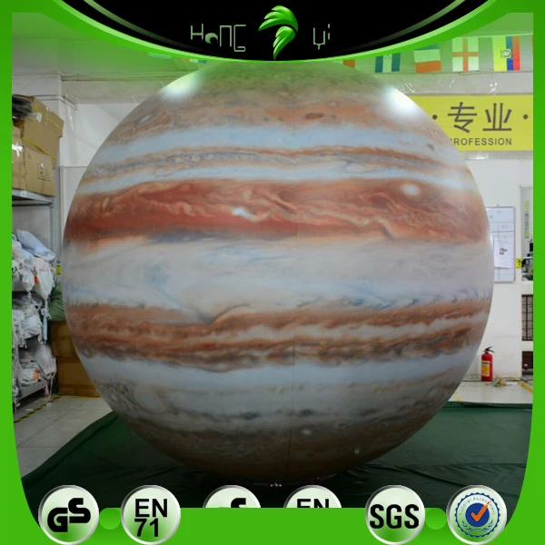 SAYOK Inflatable PVC Solar System Balloons - 8 Planets, Pluto, Sun, Moon