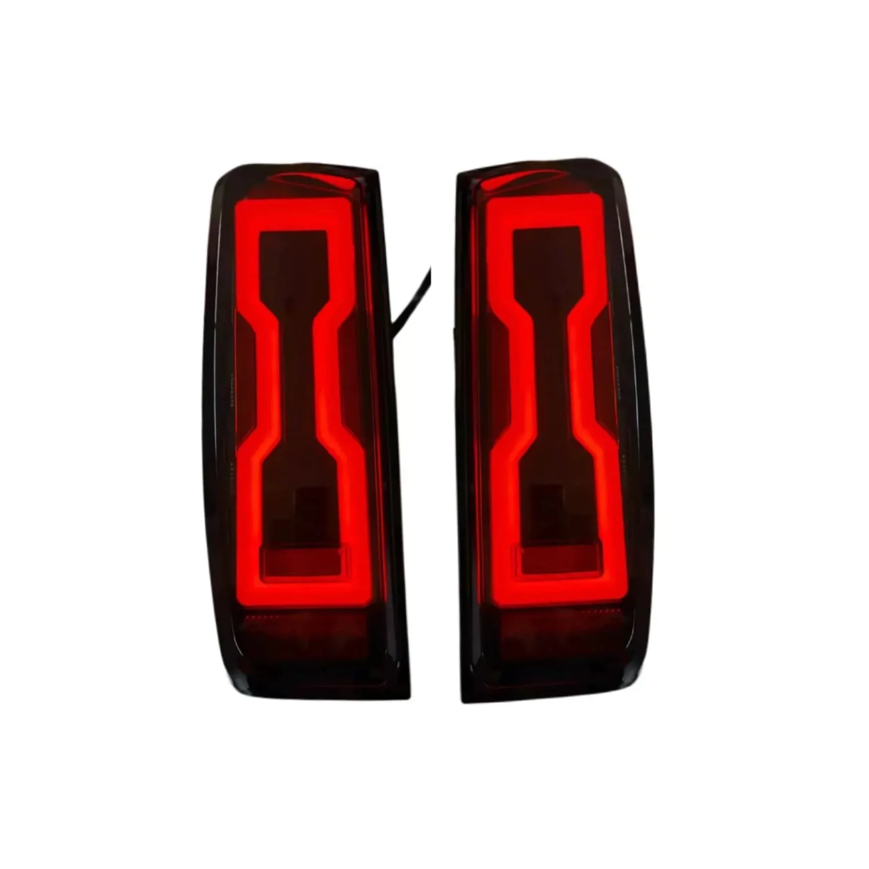 Wzxd High Quality Smoke Black Led Tail Light With Brake Turn Signal ...