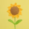 ดอกทานตะวันใบเดี่ยว-คู่ (6 วง, ความยาวก้าน 30 ซม.)