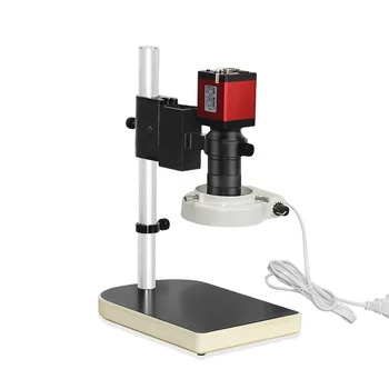HD Digital Electronic USB Monocular industrial Microscope set 2.0MP HDMI VGA output