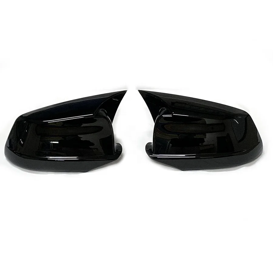 For BMW 5 Series F10 2011 - 2013 Side Mirror Cover Glossy Black Replacement Style Rearview Mirror Decoration 2012