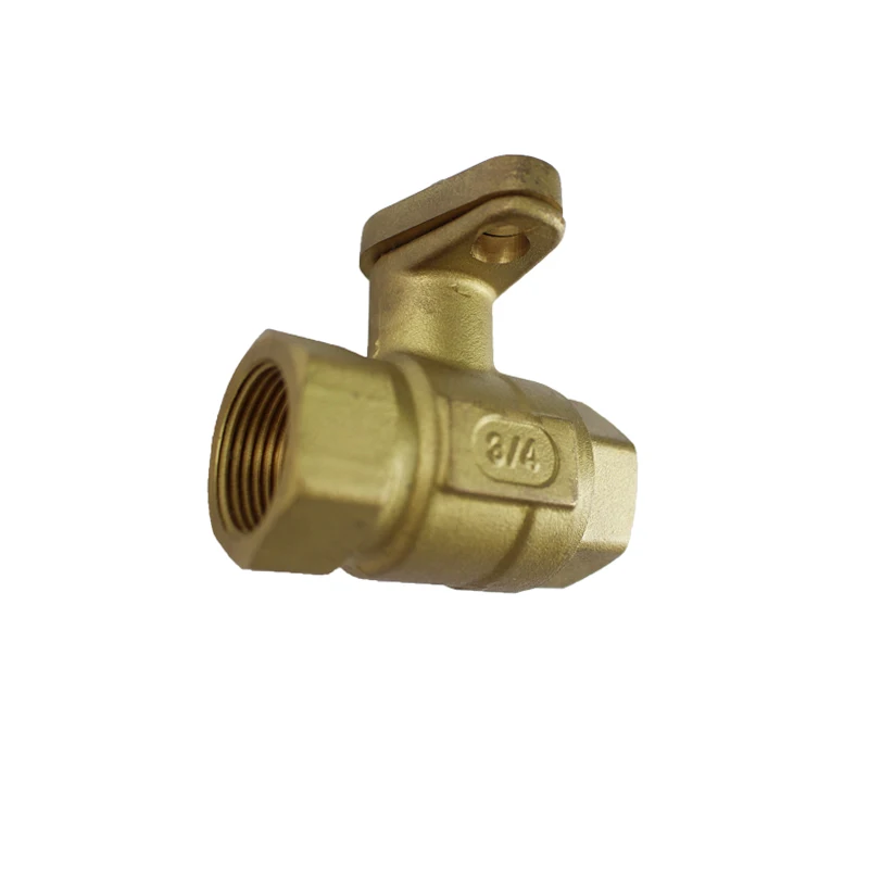 Oem actuated ball cock valve 3/4 high platform thread copper ball valve