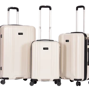 New Material RPO Luggage Set 3 Pieces Waterproof Fashion Travel RPO Trolley Suitcase With TSA Lock