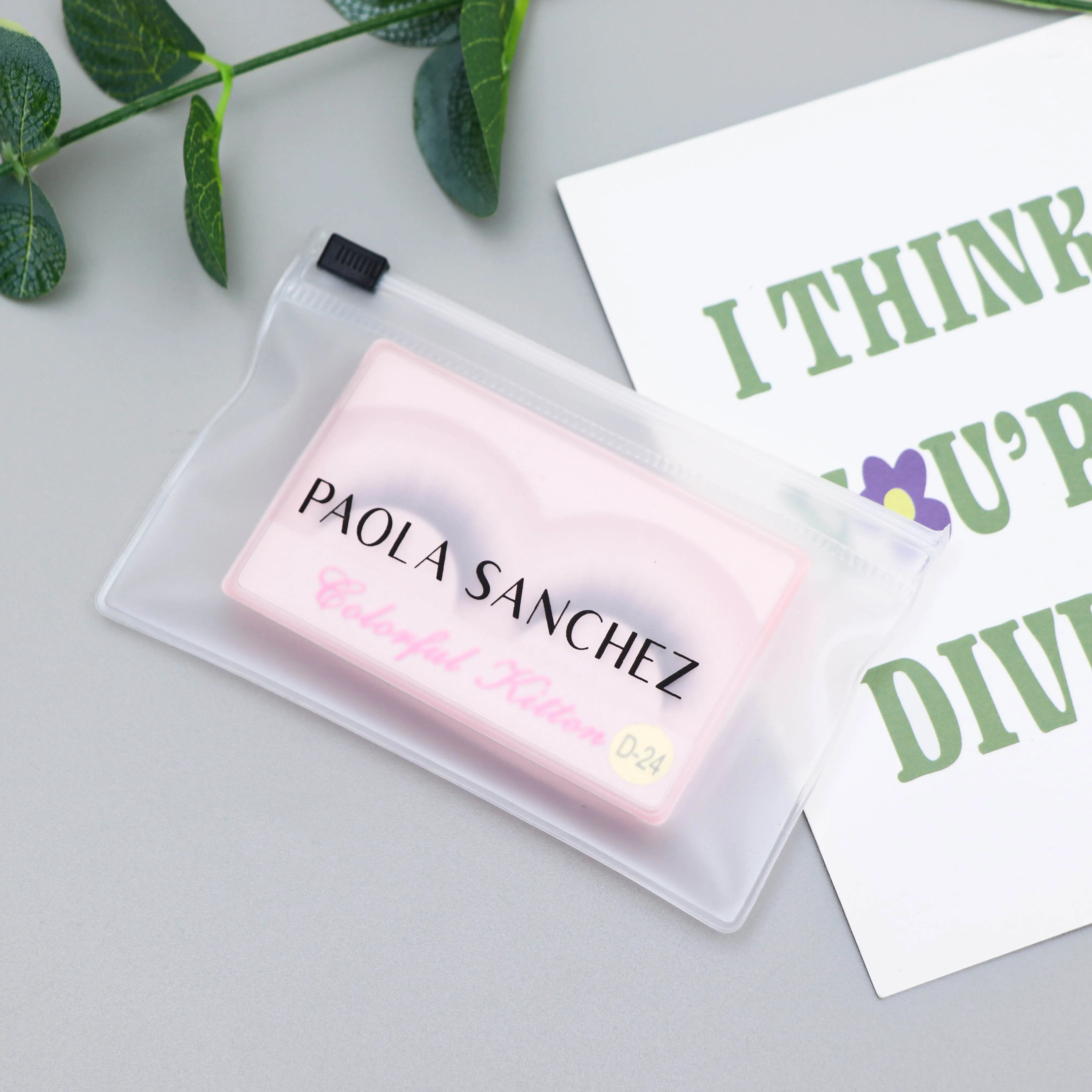 Custom Logo Printing Biodegradable  PVC Frosted Swimwear Clothing  Ziplock Plastic  Packaging  Bag Cosmetic Slider Zipper Pouch