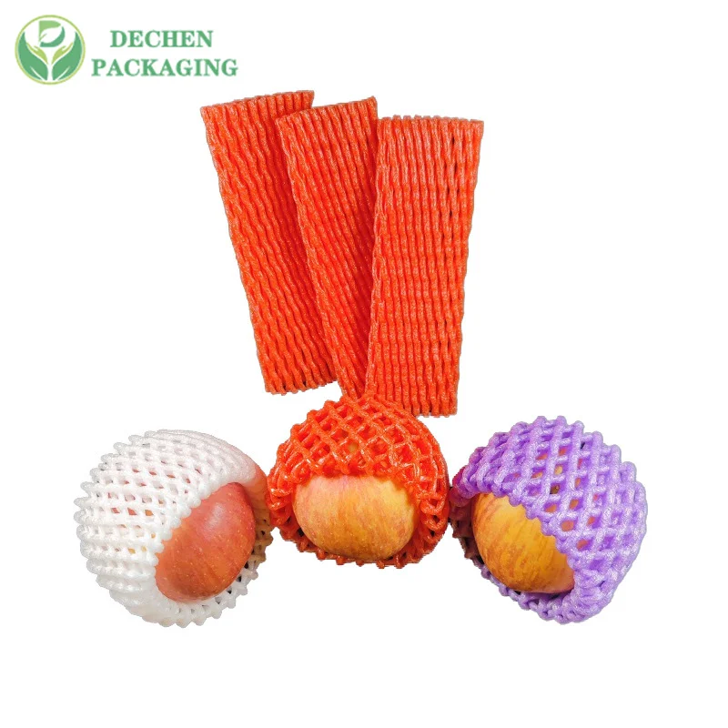 Nets Vegetables Epe Net For Apple Foam Sleeve Packaging