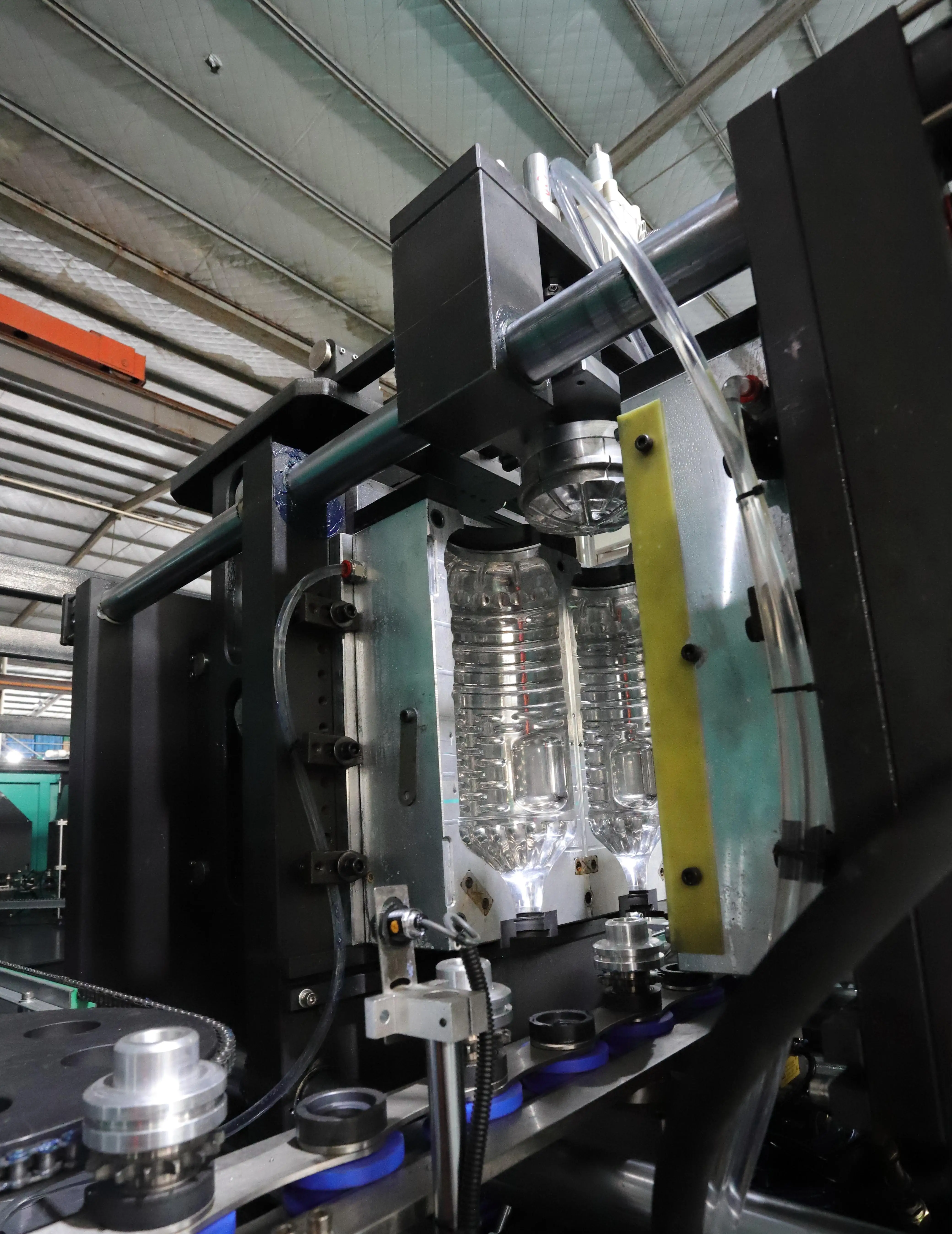 LS-PP 2 Cavity Automatic Baby Feeding Milk Bottle Blow Molding Machine 100ml 500ml 1L PP PET Stretch Blow Engine Pump Bearing