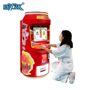 Amusement Park Kids Video Game Machine Cola Cabinet Prize Gift Arcade Drink Gift Cabinet on Sale 220v