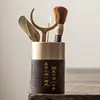 Poetry copper wood tea ceremony tube ebony copper wood 5-piece