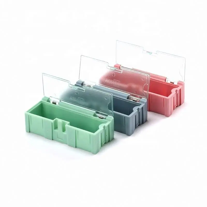 SMD SMT Electronic Component Storage Box Kit - Mini Aufbewahrungsboxen Für Elektronik Komponenten (Blau) IC Chip Kondensator Aufbewahrung SMD SMT Electronic Component Storage Box Kit - Mini Aufbewahrungsboxen Für Elektronik Komponenten (Blau) IC Chip Kondensator Aufbewahrung