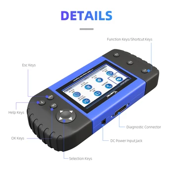 VDIAGTOOL VT600 OBD2 Scanner: Multi-Language Engine, ABS, SRS, EPB