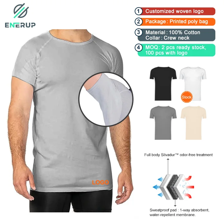 Enerup Maglietta Antisudore Sotto Camicia Enerup Micro Poliestere