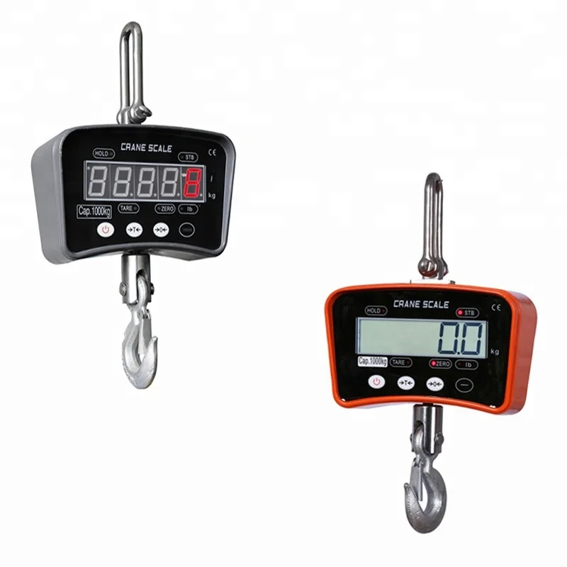 Алюминиевые весы. Electronic weighing Scale OCS-2. Весы АЛИЭКСПРЕСС крановые до 100 кг.