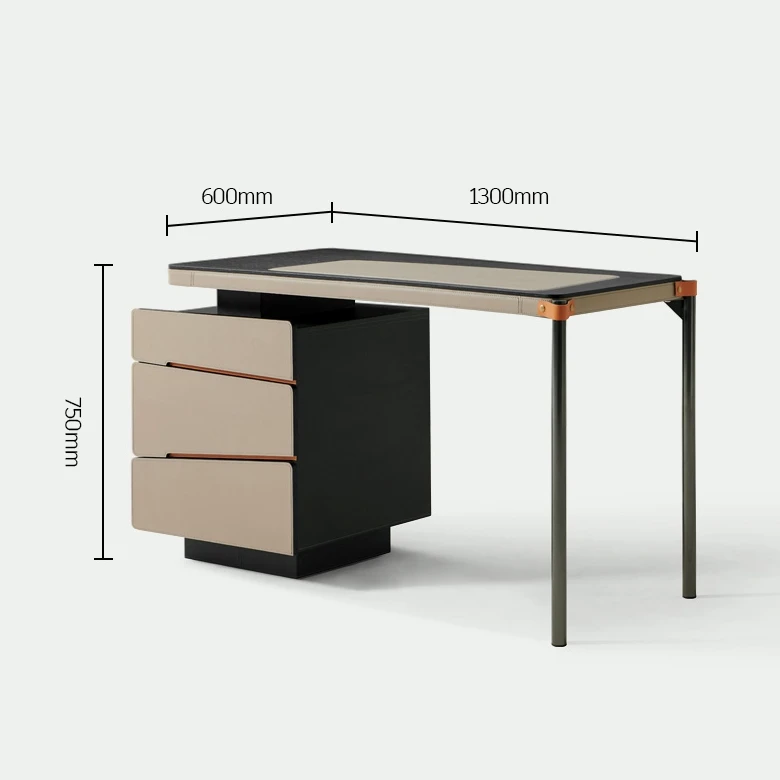 Economic Simple Design Office Computer Desk with Drawer Modern Home Furniture Wooden Study Desk for Home Office supplier