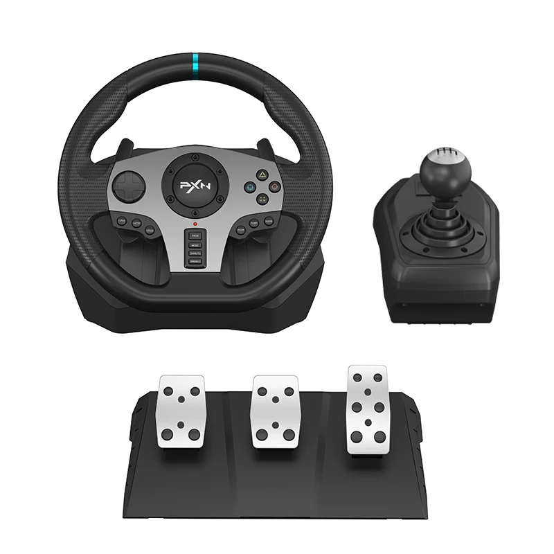 Wholesale V9 High Quality Steering Wheel Set PS4, PS3, PC, XBOX ONE, 900&270 Rotation Degree Wheel From m.alibaba.com