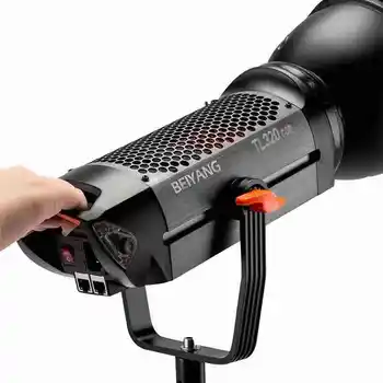 Professional TL320 300W Bi Color Studio Video Light with Remote Control for Studio Photography and Broadcast detail image