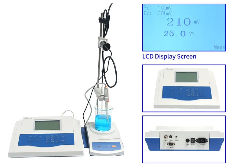 Automatic Potential Titrator Zd2 Upgraded Ti20 Manual Potentiometric