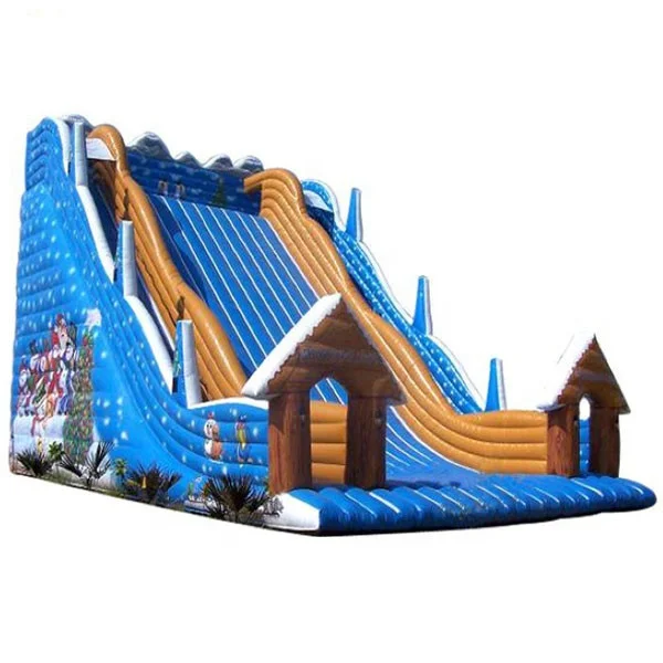 Christmas Theme Giant Inflatable Slide for Kids and Adult C1011