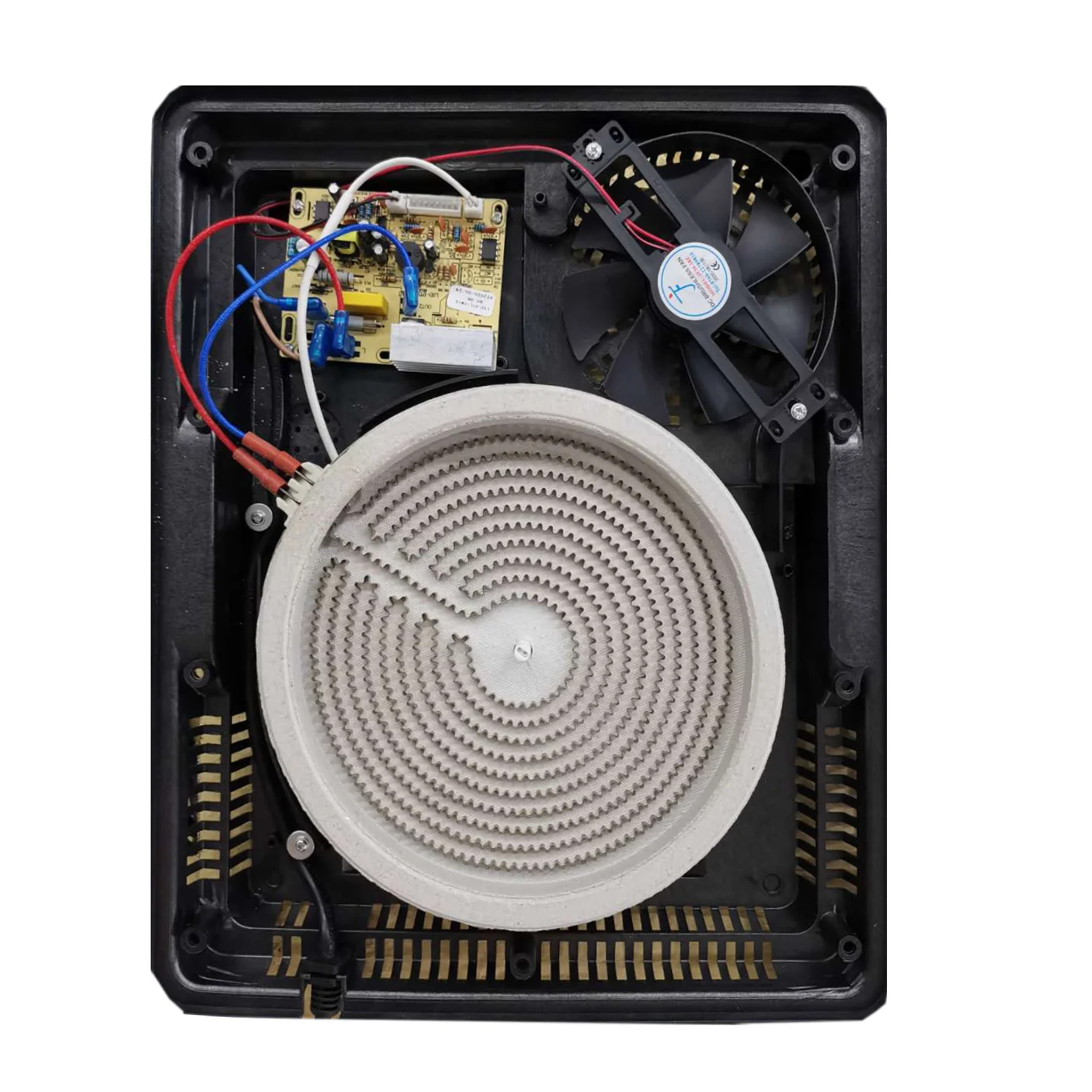 Portable 2200W Electric Induction Cooker Touch Control Clay Pot Infrared Panel Microcrystalline Stove 2200W Portable Cooker