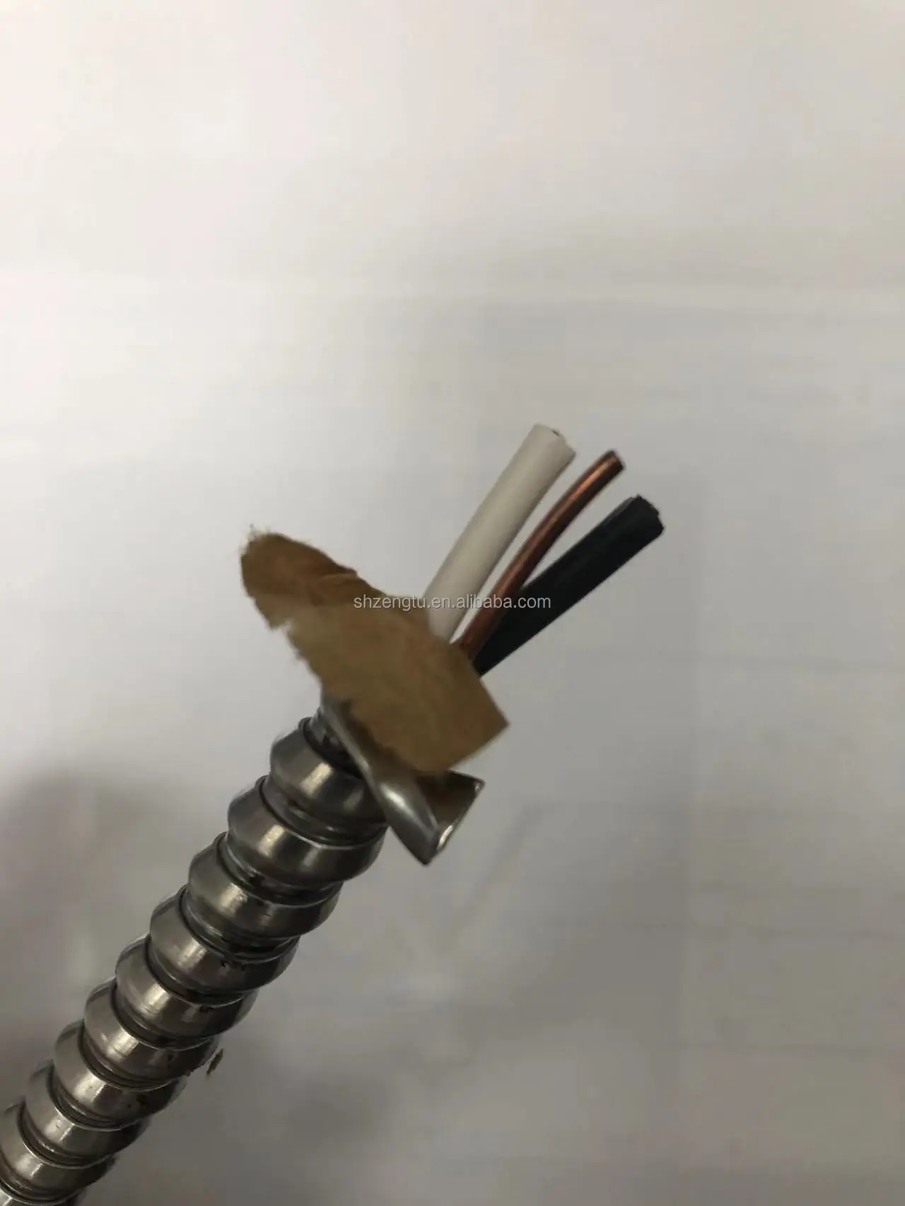 Ac90 14/2 12/2 Mc Cable Bx Cable Al Aluminum Interlocked Armour Cable