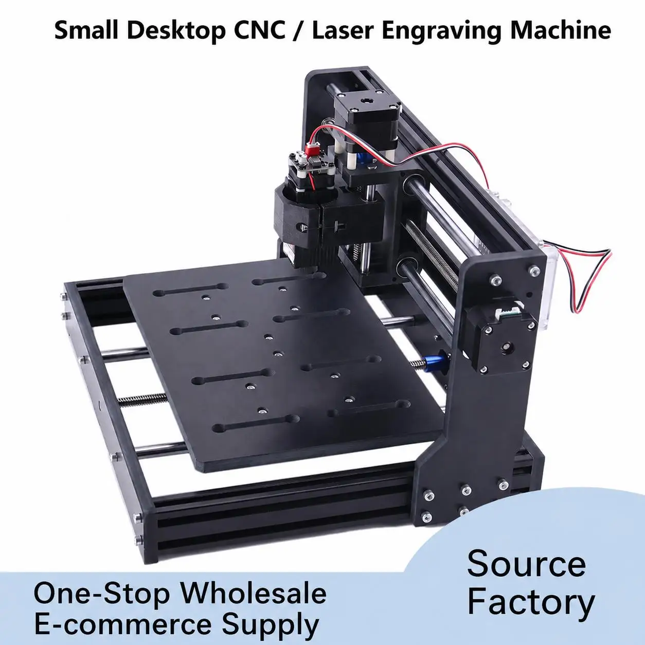 CNC 3020 Plus 3D Printer 2 in 1 Laser Router Machine GRBL ER11 Hobby DIY Engraving for Wood PCB PVC Mini Engraver
