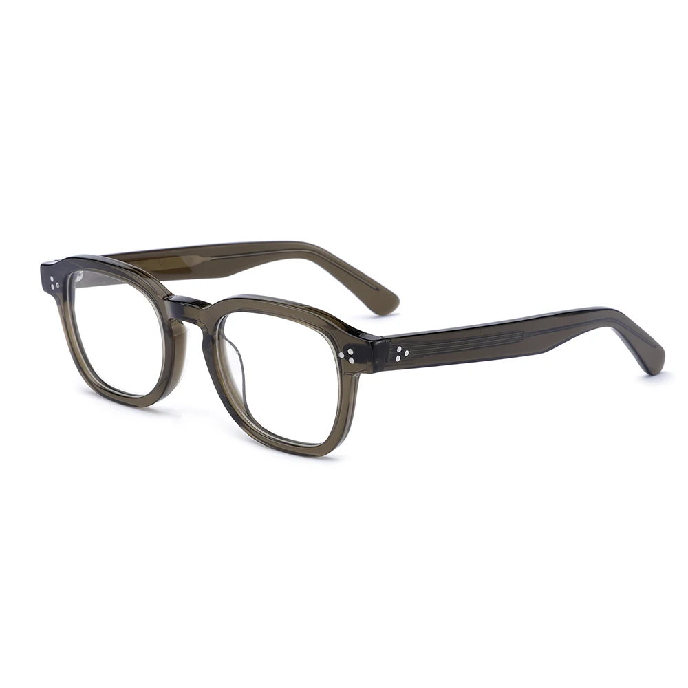 Retro Square Thickness Acetate Eyewear Eyeglasses Frames For Eye