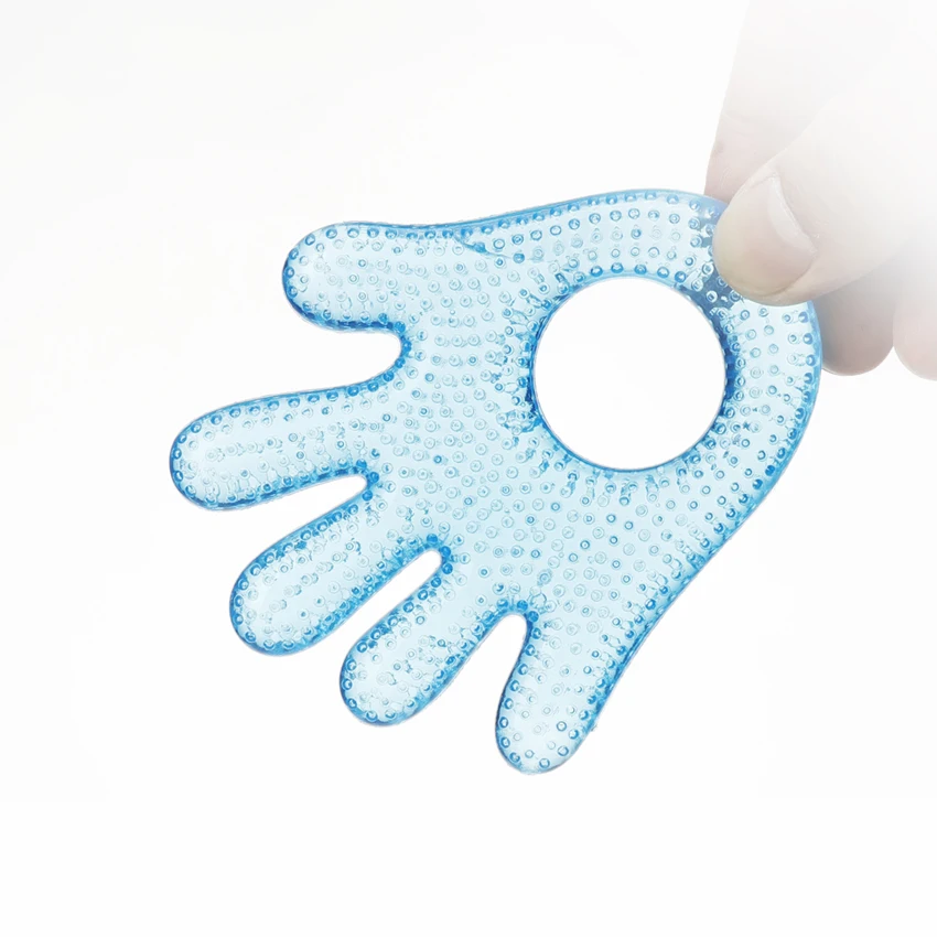 Грызунок пищевой одобренный силиконовый Прорезыватель для зубов BPA Бесплатно Детские водный Прорезыватель для зубов для новорожденных