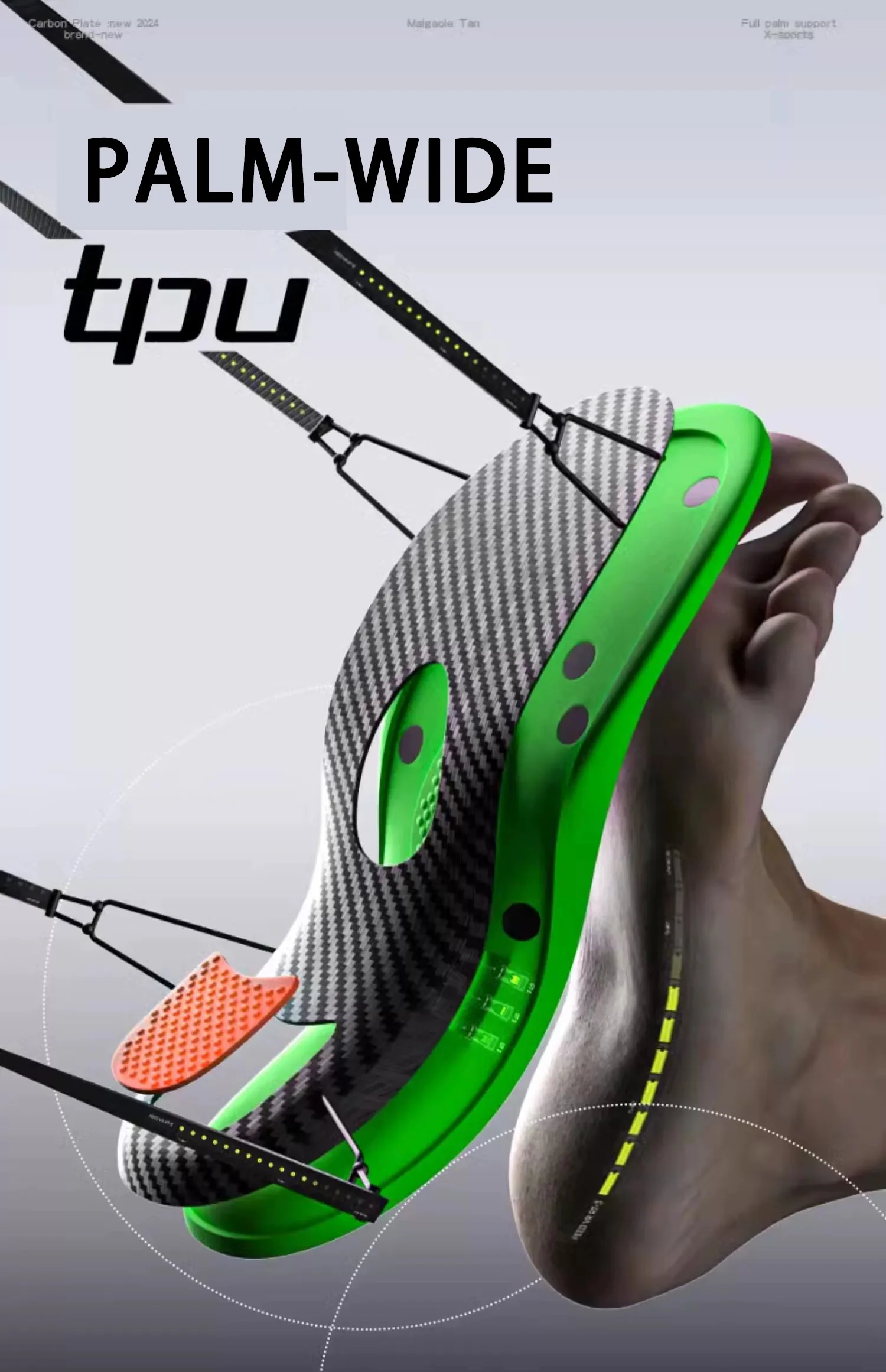 Custom Magnetic Massage Insoles Battery Vibration
