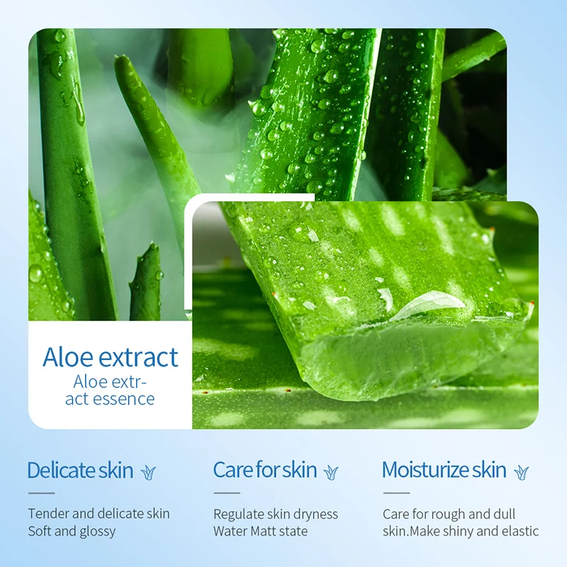 SADOER Moisturizing Silk Protein Aloe Vera Firm Skin Essence