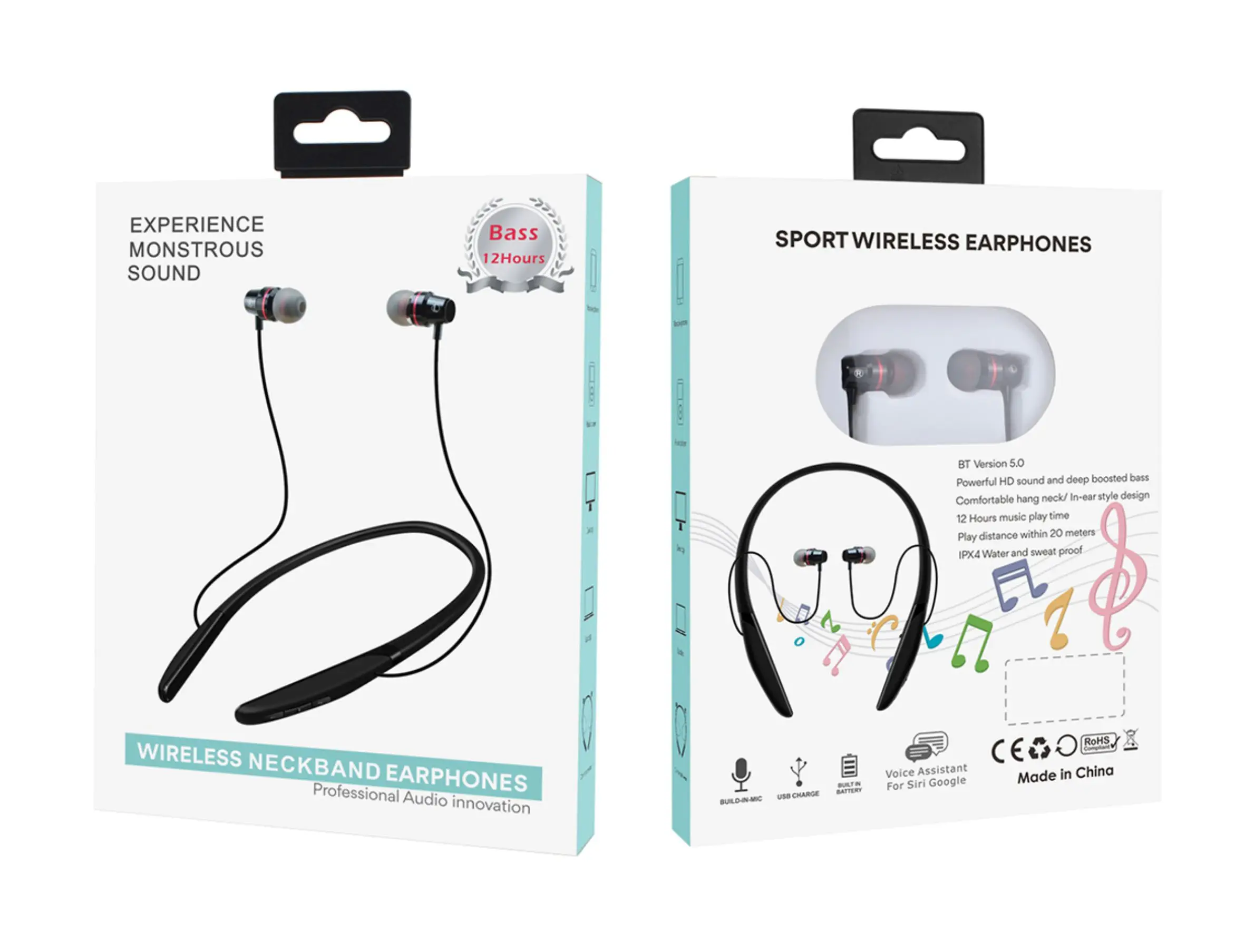 2020 Boat Earphones Portable Neckband 