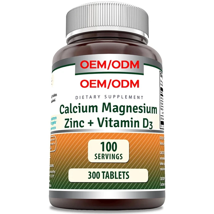 Calcium Magnesium Zinc D3 Supplement