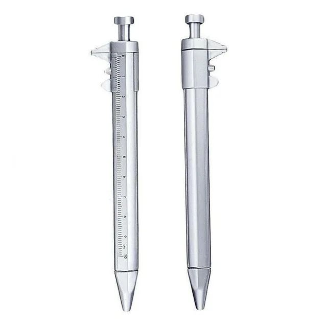 Wholesale Multi-functional Tool Pen Customized Promotional Vernier Caliper Ruler 3 in 1 Ball Pen for Engineer Use
