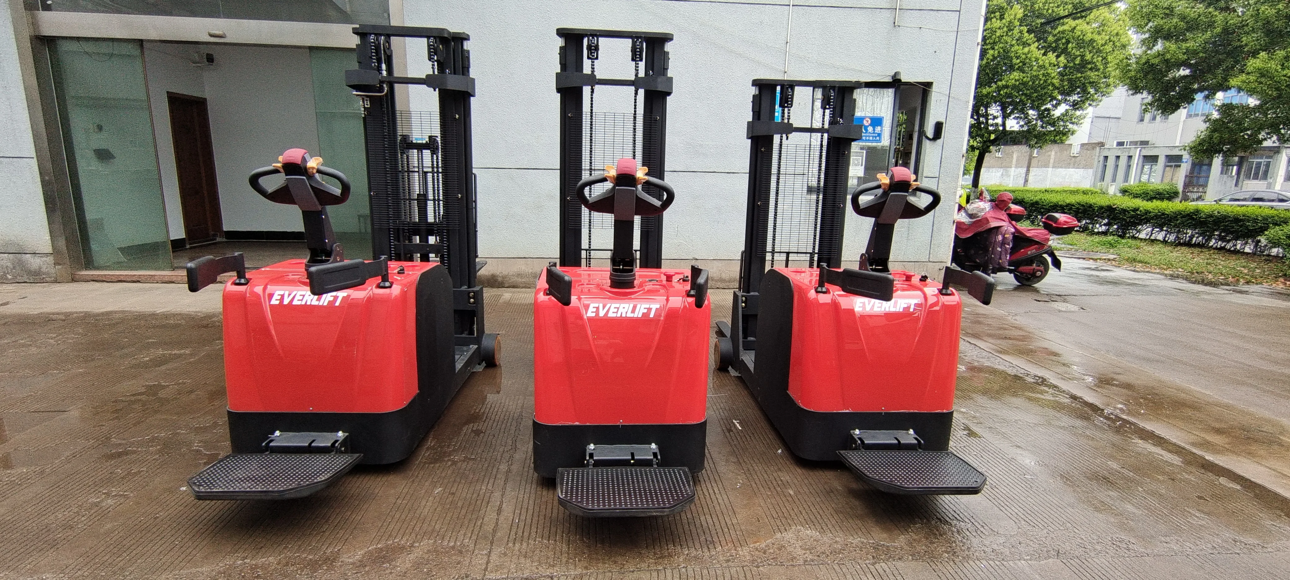 2025 Cheap Stacker 1t 2t 3t Electric Pallet Lift Stacker Forklift Counter Balance Legless Stacker for Sale