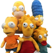 Wholesale High Quality Funny Simpsons Plush Doll Stuffed Toys Assen Children's Birthday Gifts Kids Toy for Christmas