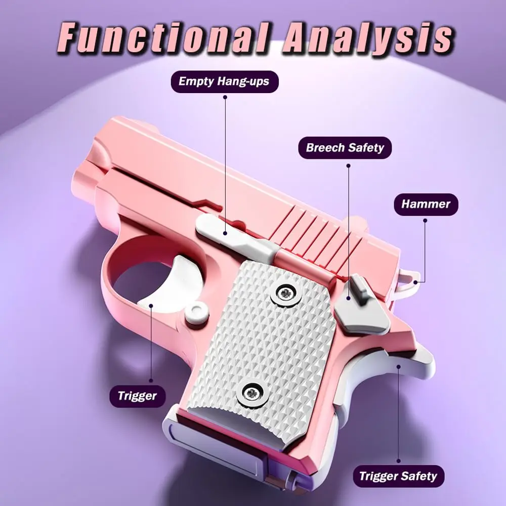 新品未開封品 フィジェットトイ EDC 銃型 ガン 金属製 リロード Amazon | FIRE BULL フィジェットトイ EDC 合金 フィジェット