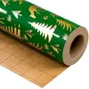 Green Christmas Tree Deer