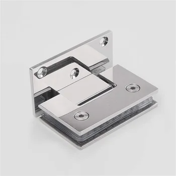 Stainless Steel 304 Single Side Glass Clip for Hotel Bathroom Railing Balustrade