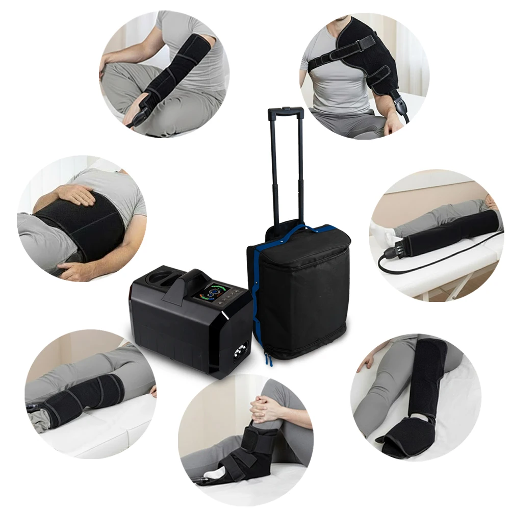 Neue Trend-Ice-Cold-Heiß-Kompressions-Therapiegerät für Bein, Knie und Knöchel