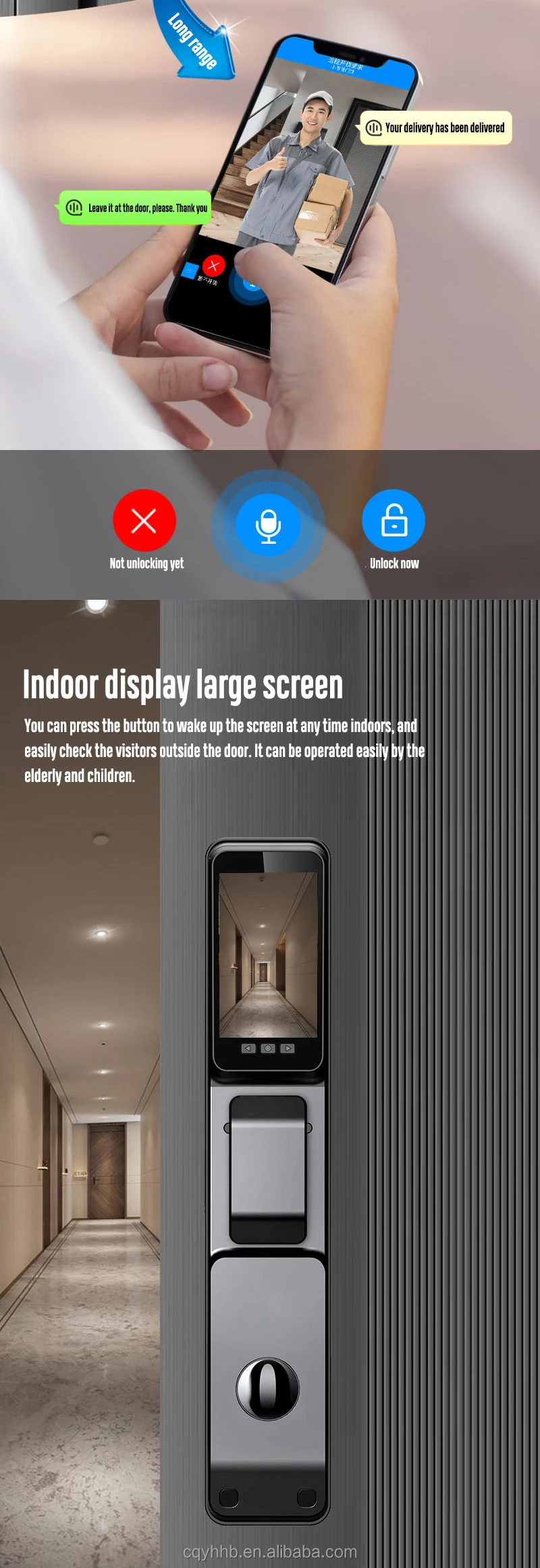 Home Industry 3d Ultra Wide Angle Recognition Video Call Fingerprint ...