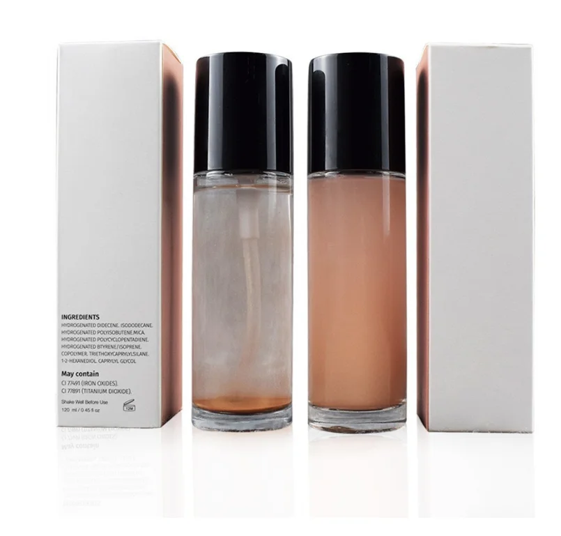 Хит продаж, мерцающий Хайлайтер для лица, частная этикетка, мерцающий Водонепроницаемый Жидкий Хайлайтер для макияжа, спрей