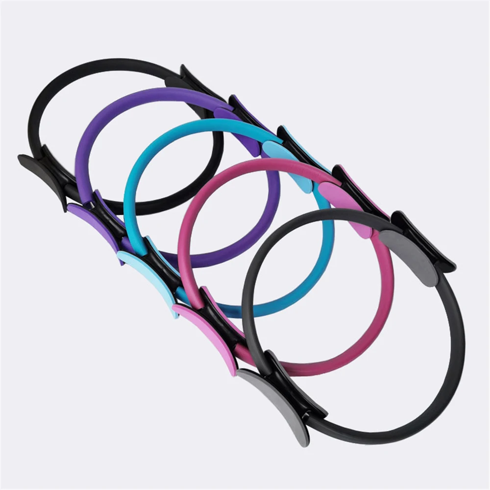 Высококачественный многоцветный волшебный круг из стекловолокна для йоги, фитнеса, брюшного пресса, упражнений, пилатеса, кольцо