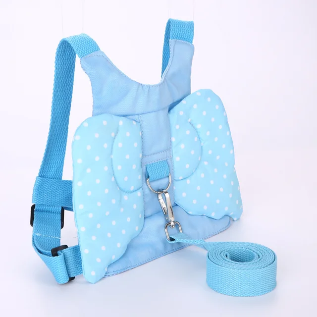 Wholesale Baby Adjustable anti loss belt Walking Mesh-Design Breathable Baby walker toddler assistant loss rope backpack