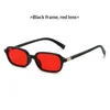 BLACK FRAME/RED LENS