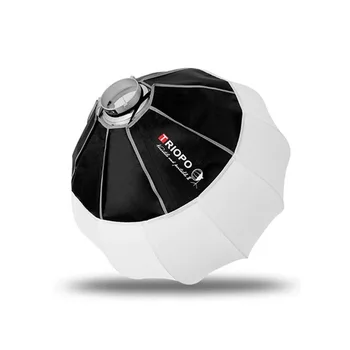 TRIOPO KQ85 85cm Lantern Softbox Spherical Collapsible Soft Box Bowens Mount Studio Photography Video Lighting Accessory 65cm