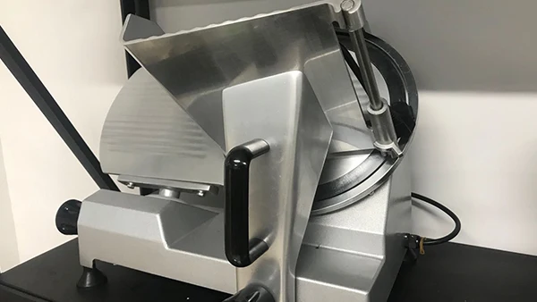 
Электрическая Коммерческая кухонная мясорезка/нож для замороженного мяса в ресторане 