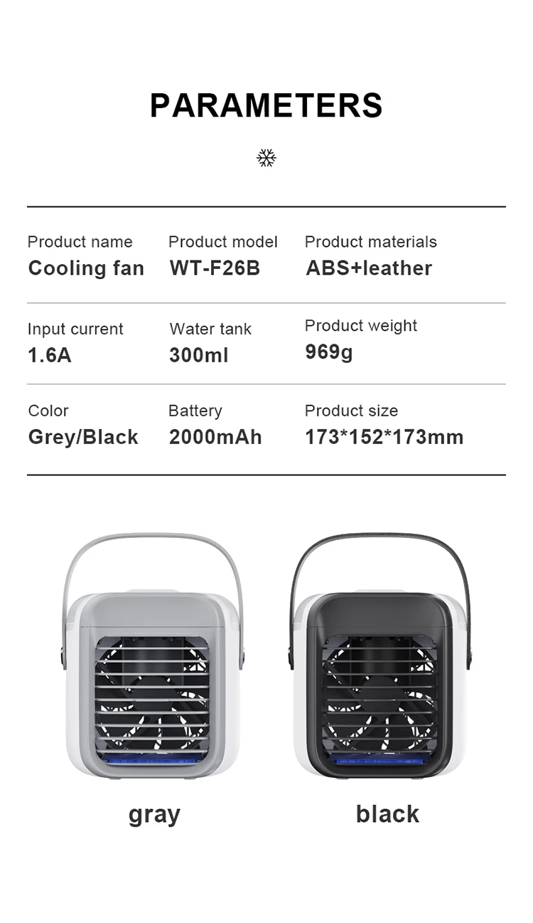 Usb Mini Air Conditioner, IMYCOO, Portable - detail 22