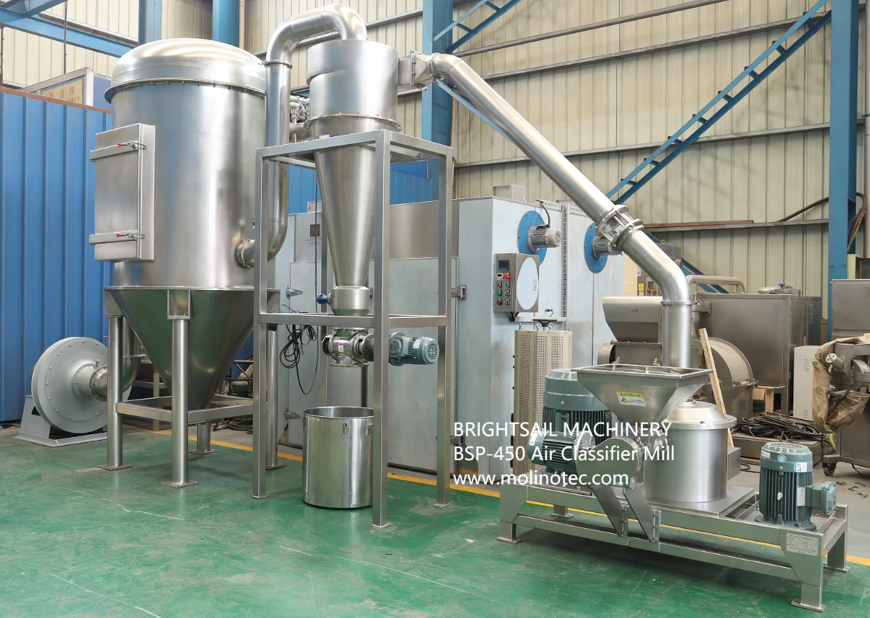 Brightsail Turmeric Powder Making Milling Machine Turmeric Root Grinding Machine Dried Turmeric Grinders Mill