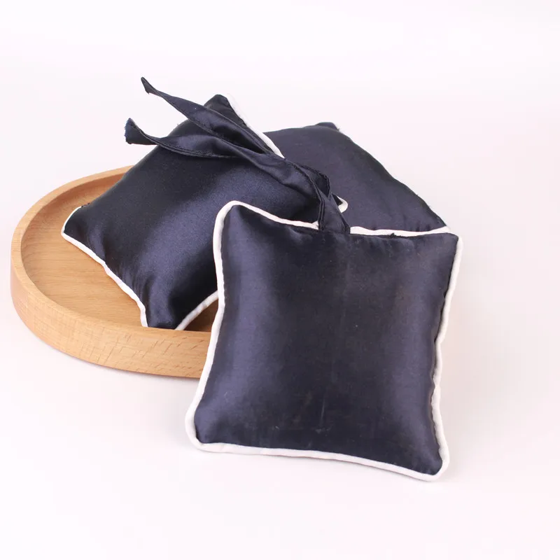 product wholesale linen scented sachet bags fragrance aroma beads scented cloth sachet premium checkered cloth orange string bag-18